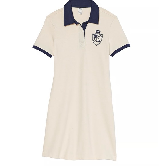 Pink Victoria’s Secret 
Rugby Polo Dress - Picture 1 of 7